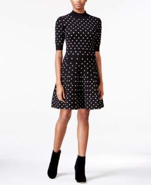 Rachel Rachel Roy Polka-dot Fit & Flare Dress