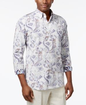 Tommy Bahama Men's Paulo Reverse-print Paisley Shirt