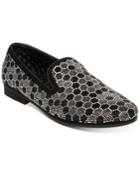 Steve Madden Men's Caspian Rhinestone Loafers Men's Shoes