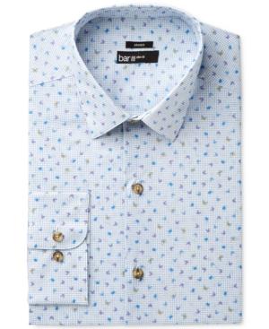 Bar Iii Men's Slim-fit Stretch Butterfly Print Dress Shirt, Only At Macy's