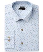 Bar Iii Men's Slim-fit Stretch Butterfly Print Dress Shirt, Only At Macy's