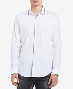 Calvin Klein Men's Trim-collar Shirt