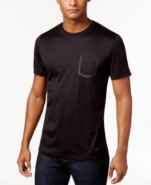 Calvin Klein Men's Slim-fit Double Mercerized Pocket T-shirt