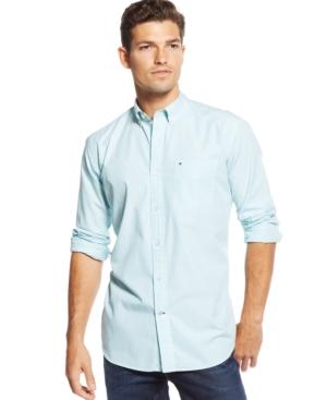 Tommy Hilfiger Fitzgerald Striped Classic-fit Shirt