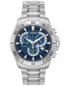 Citizen Men's Chronograph Eco-drive Stainless Steel Bracelet Watch 41mm At2070-59l