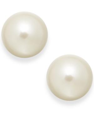 Charter Club Kiska Imitation Pearl Stud Earrings (12mm)