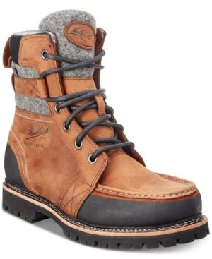 Woolrich Men's Stache Waterproof Leather Boots Men's Shoes
