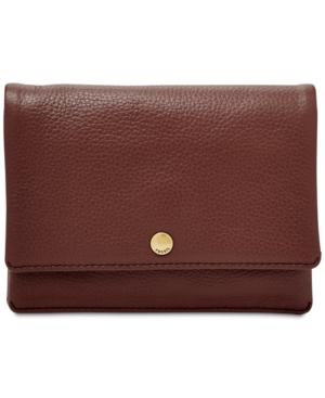 Fossil Aubrey Multifunction Pebble Leather Wallet