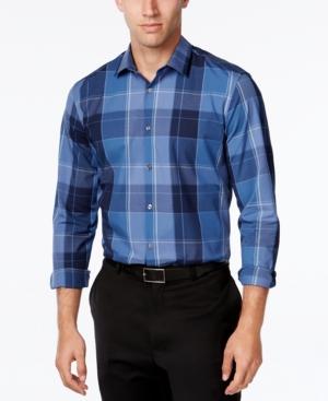 Alfani Men's Plaid Shirt, Classic Fit, Only At Macy's