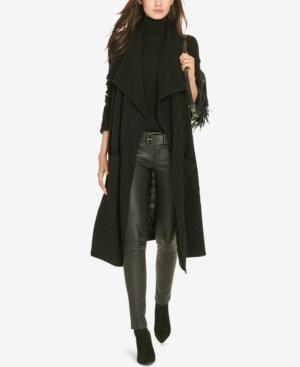Polo Ralph Lauren Draped Open-front Cardigan