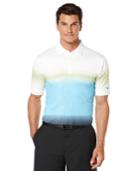 Callaway Men's Golf Performance Ombre-fade Printed Short-sleeve Polo Shirt