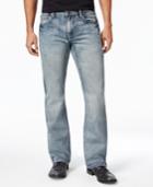 Inc International Concepts Men's Slim-fit Boot-cut Faded Jeans, Only At Macy's