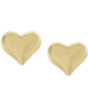 Effy Kidz Children's Heart Stud Earrings In 14k Gold