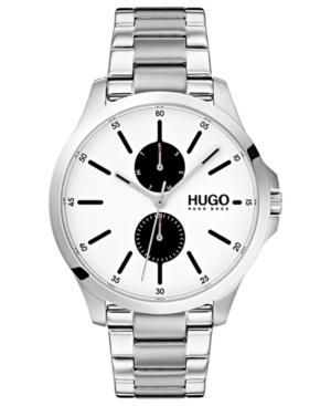 Hugo Men's #jump Stainless Steel Bracelet Watch 41mm