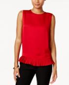 Tommy Hilfiger Pleated-hem Top