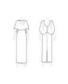 Customize: Switch To Maxi - Fame And Partners Cape Overlay Maxi Dress