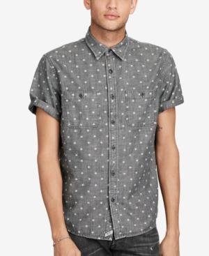 Denim & Supply Ralph Lauren Men's Star Cotton Chambray Shirt