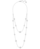 Swarovski Silver-tone Crystal Star Layer Necklace