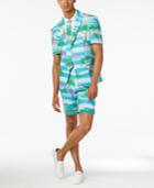 Opposuits Men's Flaminguy Slim-fit Tropical-print Suit & Tie