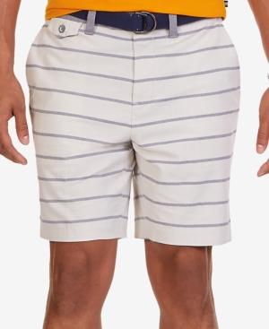 Nautica Men's Modern-fit Stripe Oxford Shorts