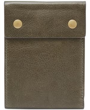 Fossil Men's Ethan Snap Leather Bifold Wallet
