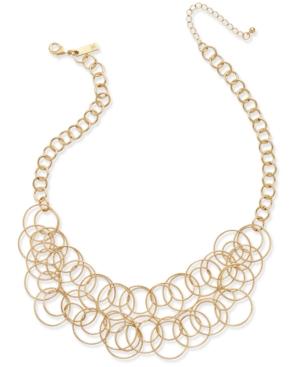 Inc International Concepts Multi-circle Statement Necklace, Created For Macy's