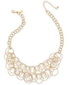 Inc International Concepts Multi-circle Statement Necklace, Created For Macy's