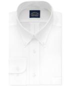 Eagle Men's Classic-fit Stretch Collar Non-iron Solid Dress Shirt