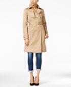 Armani Exchange Belted Trench Coat