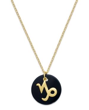 Giani Bernini Capricorn Pendant Necklace In 18k Gold Over Sterling Silver
