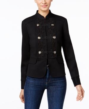 Inc International Concepts Soutache Military Jacket, Only At Macy's