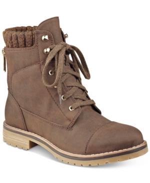 Tommy Hilfiger Omar Lace-up Booties Women's Shoes