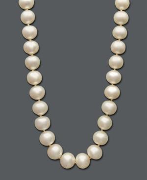 Belle De Mer Pearl Necklace, 14k Gold Cultured Freshwater Pearl Strand (11-12mm)