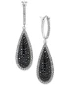 Effy Diamond Drop Earrings (1-5/8 Ct. T.w.) In 14k White Gold
