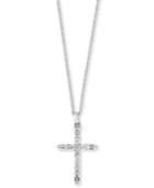 Effy Diamond Cross 18 Pendant Necklace (1/4 Ct. T.w.) In 14k White Gold