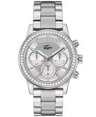 Lacoste Women's Chronograph Charlotte Stainless Steel Bracelet Watch 40mm 2000833