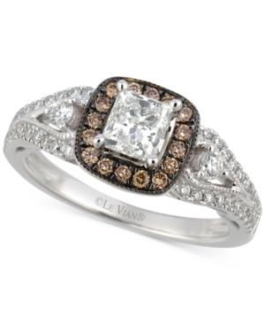Le Vian Bridal Diamond Engagement Ring (1-1/5 Ct. T.w.) In 14k White Gold