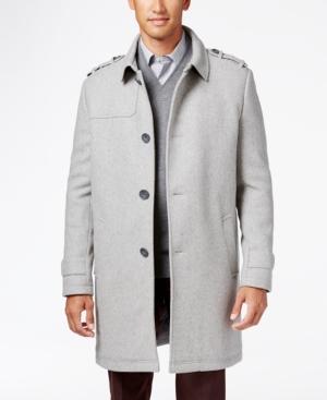 Kenneth Cole New York Wool-blend Eapulet Walker Coat