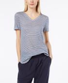 Weekend Max Mara Globo Linen Striped T-shirt