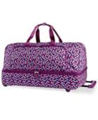 Vera Bradley Lighten Up Large Wheeled Duffle