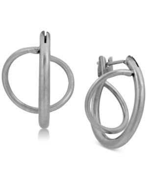 Lucky Brand Gold-tone Twisty Hoop Earrings