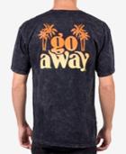 Neff Men's Go Away Marbled Graphic T-shirt