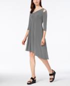 Alfani Cutout Asymmetrical Dress, Created For Macy's