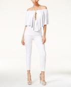 Thalia Sodi Off-shoulder Overlay Top, Only At Macy's
