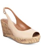 Style & Co Sondire Platform Wedge Sandals, Created For Macy's Women's Shoes