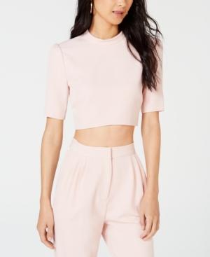 Leyden Mock-neck Crop Top