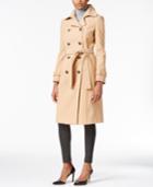 Calvin Klein Double-breasted Walker Coat, Only At Macy's