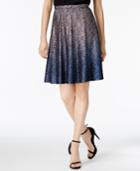 Msk Metallic Ombre Skirt