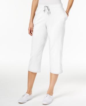 Karen Scott Pull-on Knit Capri Pants, Created For Macy's