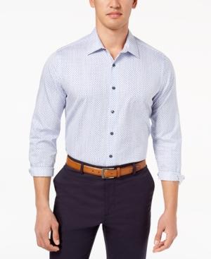 Tasso Elba Men's Medallion-print Shirt, Created For Macy's